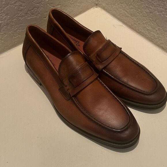 Vintage Foundry Co Men\'s 8.5 Slip On Loafers Brown Comfort Classic Everyday NEW main image 9